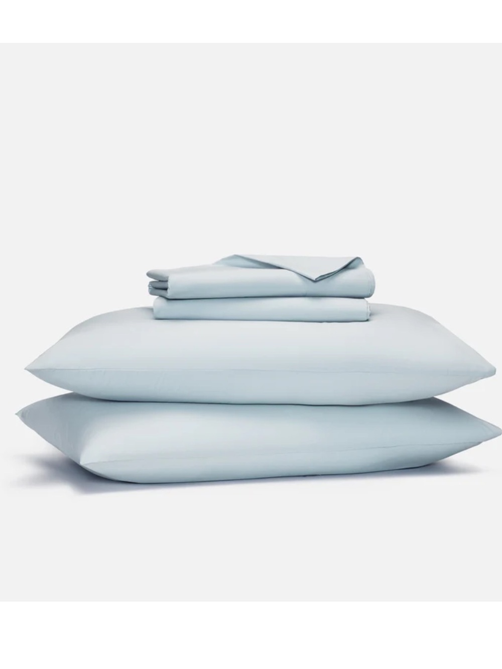 Brooklinen Classic Percale Core Sheet Set Blue Frost Queen COR-Q219